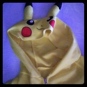 Full body pikachu suit